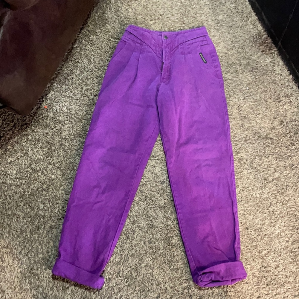 Purple Vintage Rocky Mountain Jeans